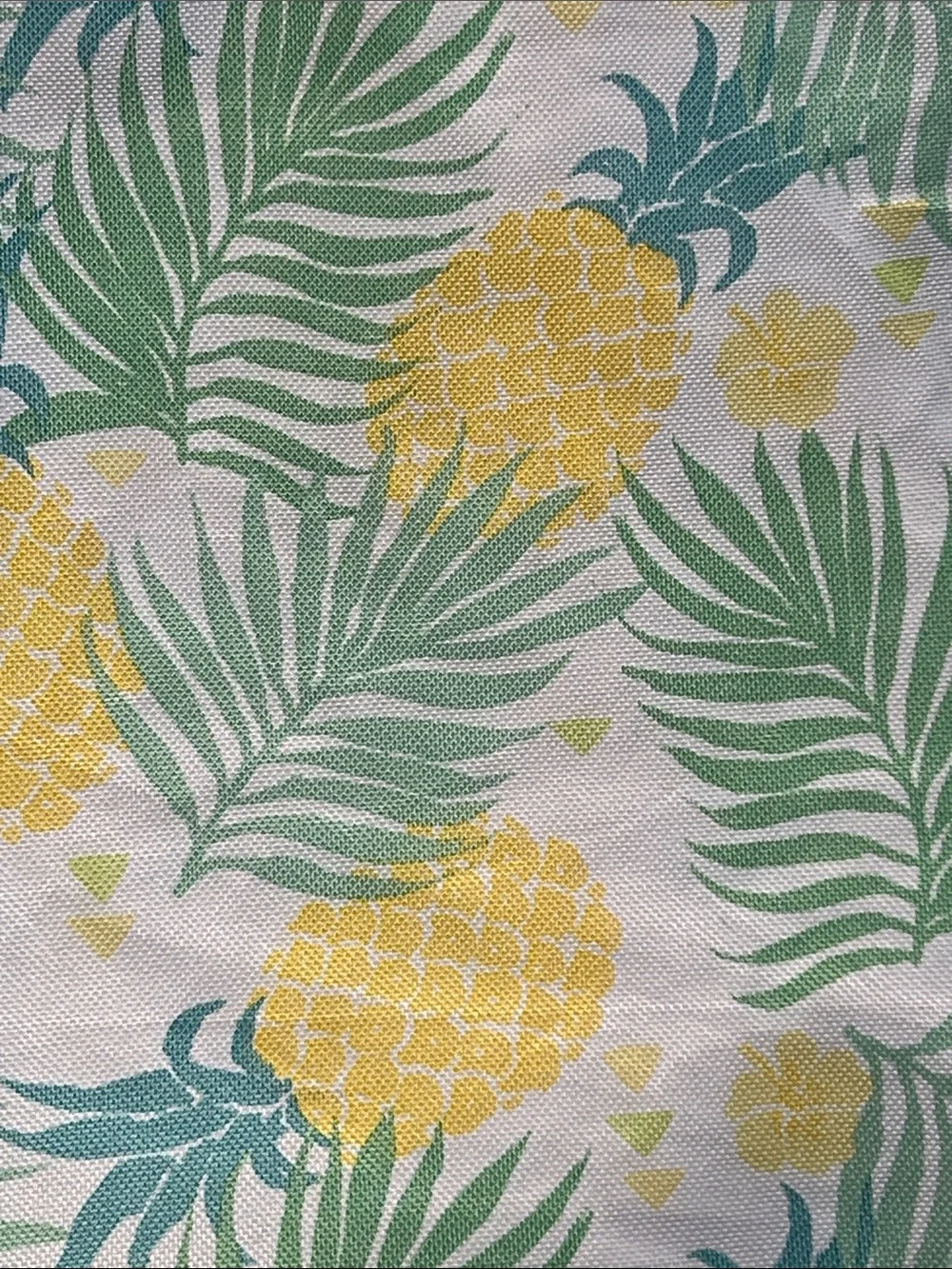 Source Unknown pineapple print